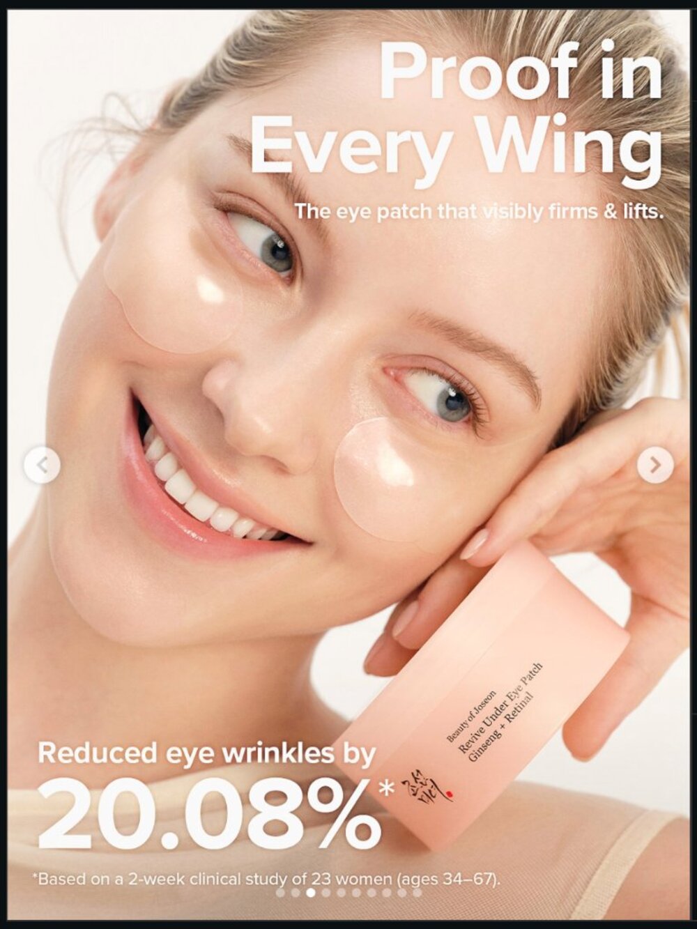 🔥3/$30 NIB Beauty of Joseon Revive Under Eye Patch Ginseng Retinal 60pcs $20.00